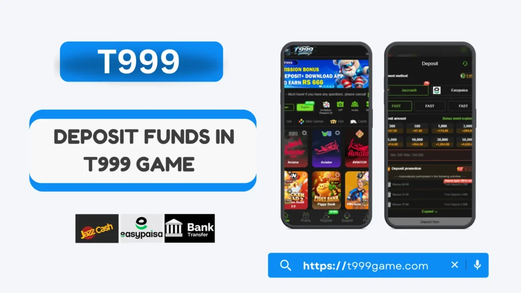 T999 Game Deposit