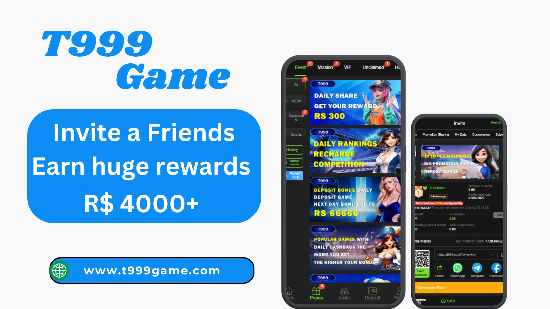 T999 Game Referrals